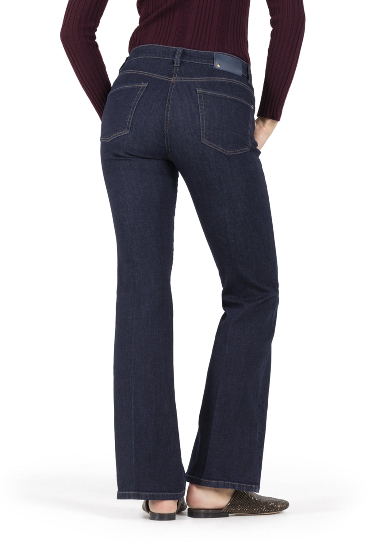PARIS FLARED 0012 99 9157 JEAN Mörkblå Denim - PARIS FLARED 0012 99 9157