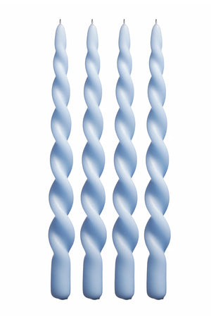 Paia Copenhagen Twist Candle - Ask med 4 - Sky