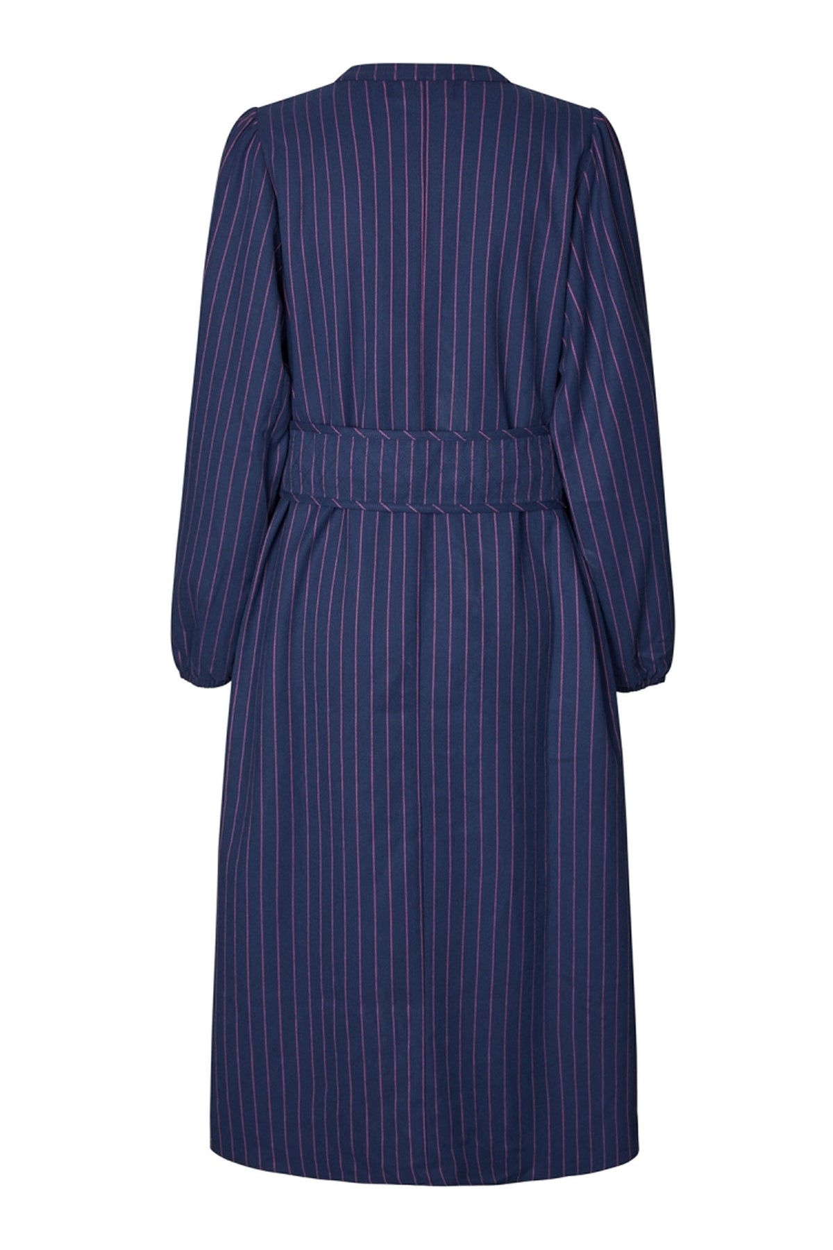 ParisLL Midi Dress LS 27 Dark Navy - 25539-3006