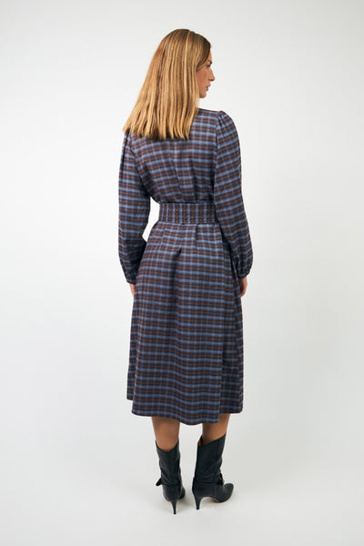 ParisLL Midi Dress LS 34 Mauve - 25571-3016 Thumbnail