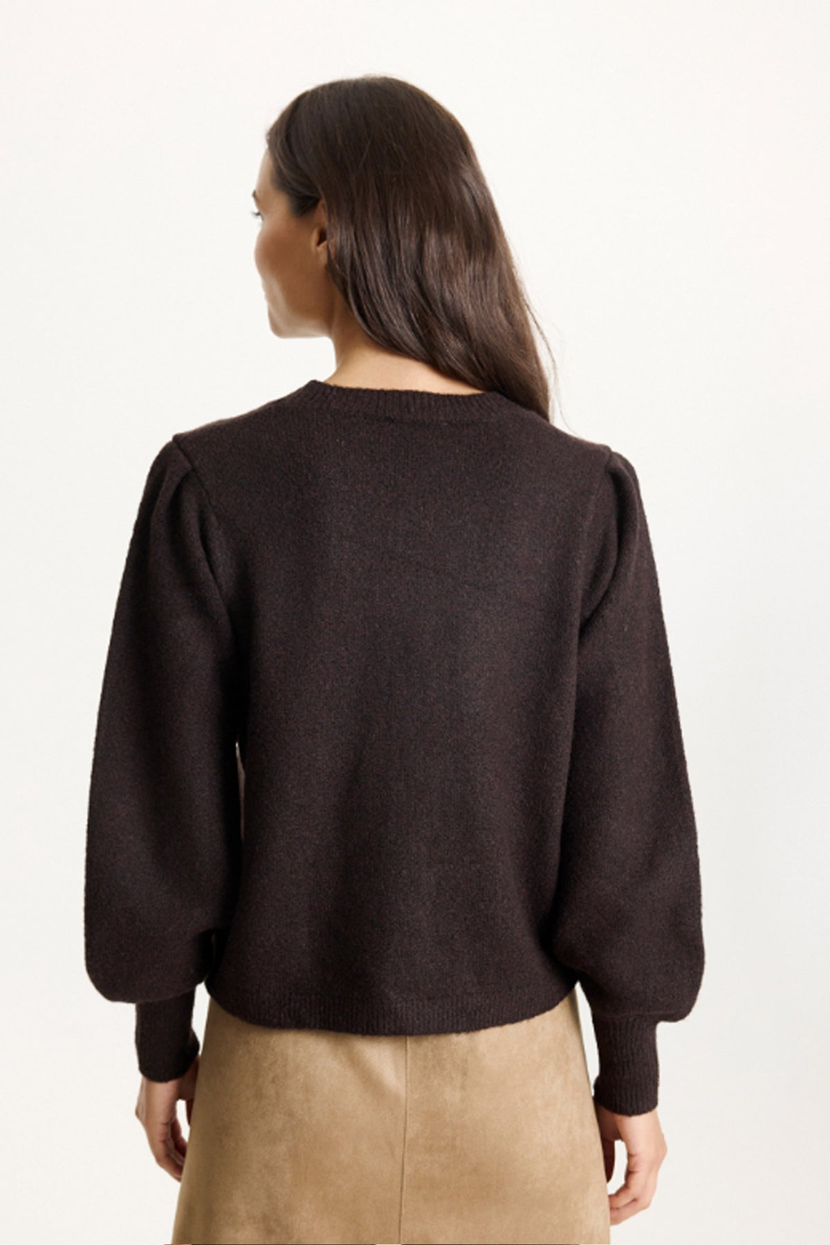 Pearl cardigan Brun - 16795