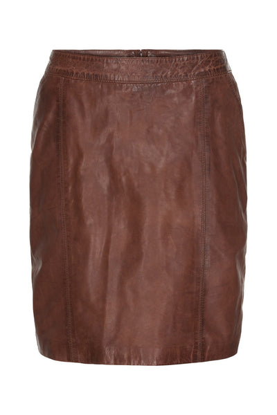 Pennkjol med fickor Carob Brown - 100102 Thumbnail