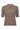 Piccolo SS Polo Rib Knit Walnut Melange - HL10010