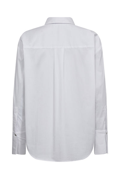 PoppyCC Cuff Shirt 4000-Vit - 35928 Thumbnail