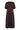 PoppyCC Pleat Dress 145-Dark Brown - 36464