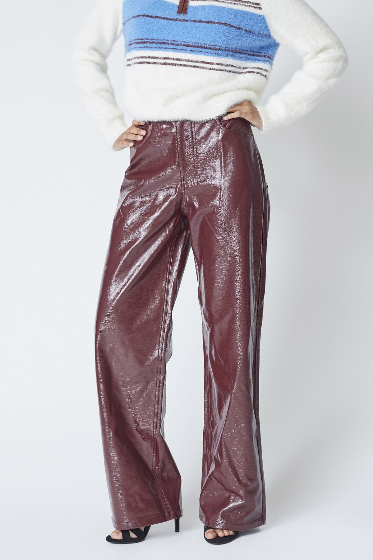 PosyCC Pant 87-Vinröd - 41017
