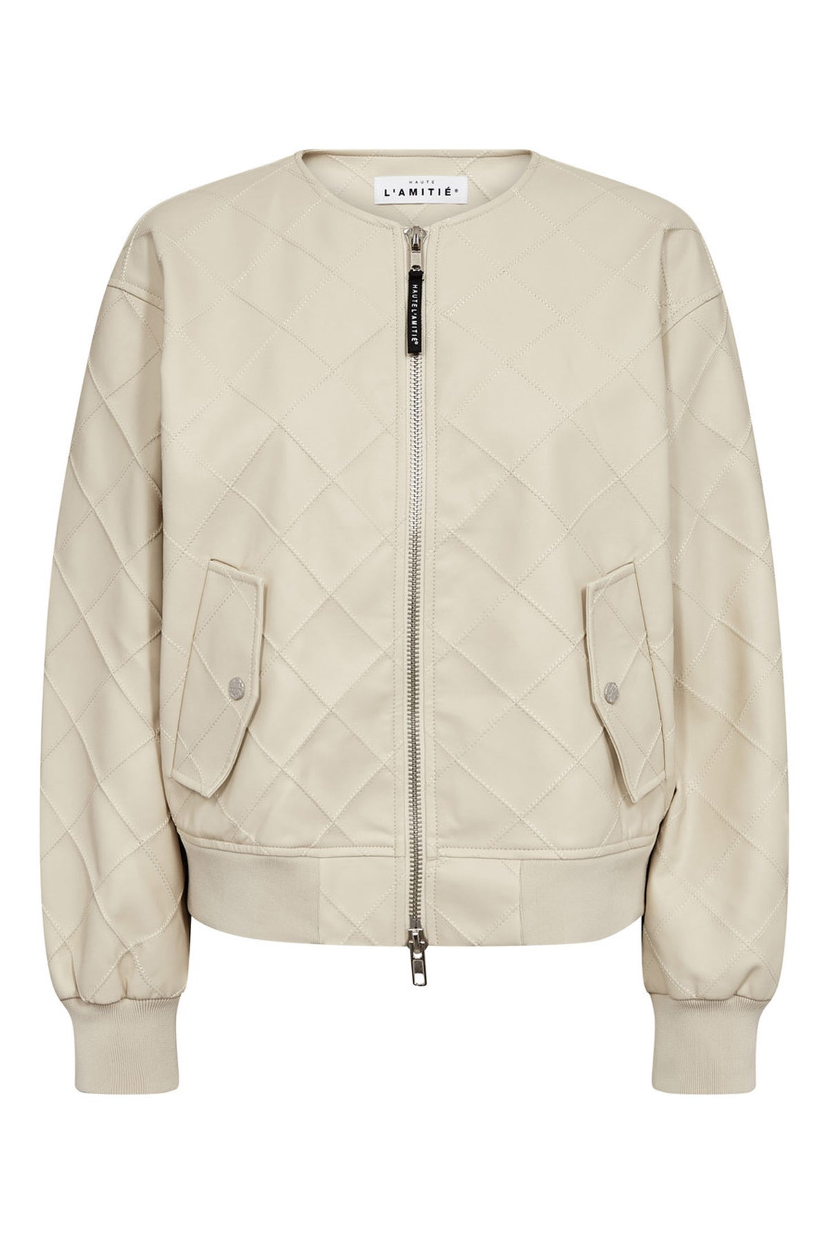 Quiltad PU-bomberjacka Pearl - HL10262