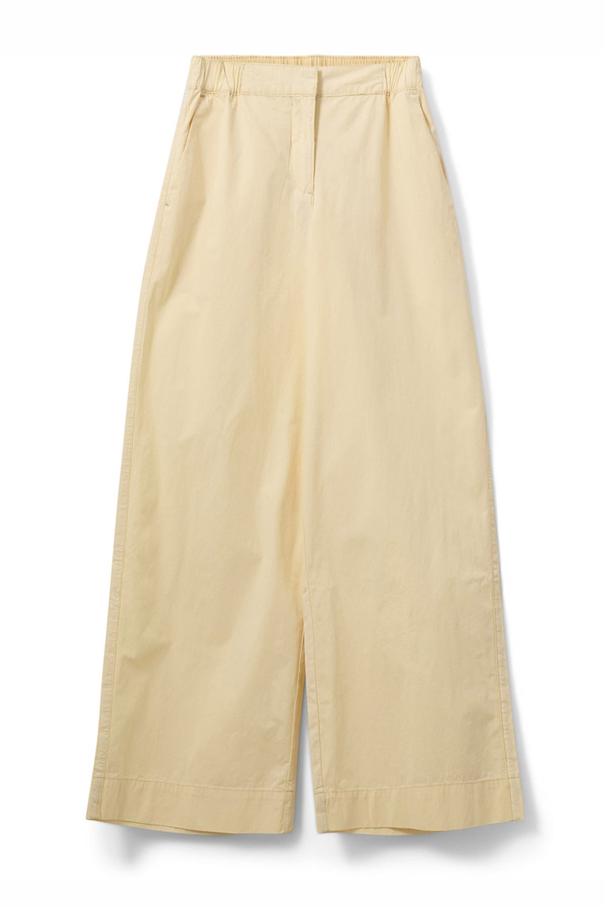 REINESW WIDE LEG TROUSERS 2026 Ljusgul - S261310