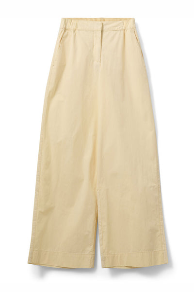 REINESW WIDE LEG TROUSERS 2026 Ljusgul - S261310 Thumbnail