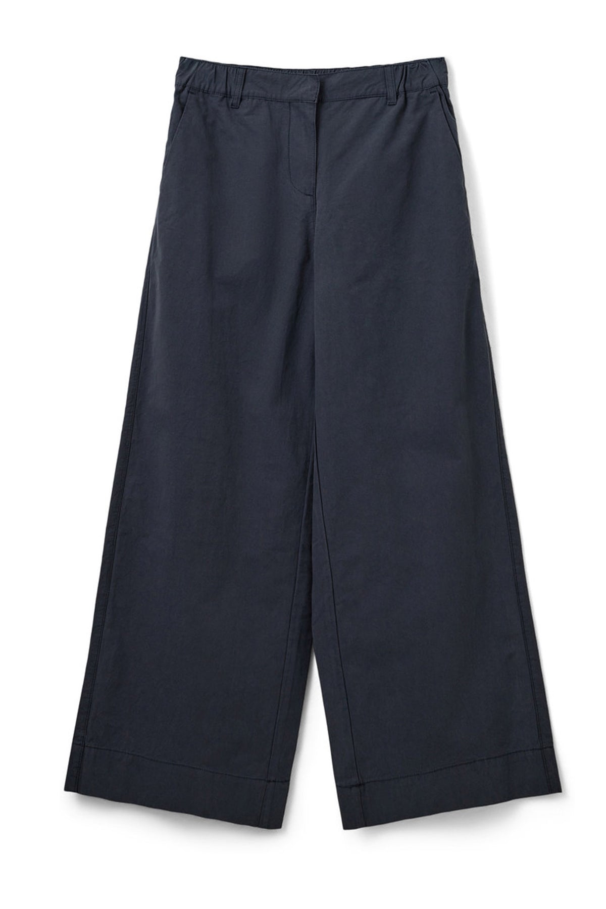 REINESW WIDE LEG TROUSERS 5113 Navy - SNOS741