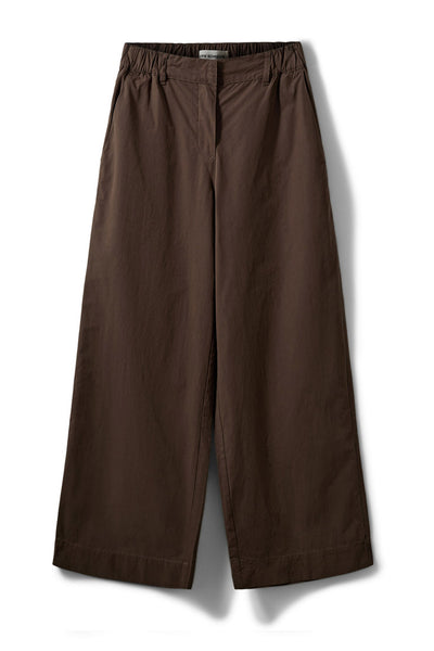 REINESW WIDE LEG TROUSERS 7052 Brun - SNOS741 Thumbnail