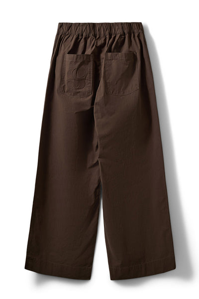 REINESW WIDE LEG TROUSERS 7052 Brun - SNOS741 Thumbnail