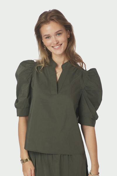 ROELLA POPLIN ARMY - 164283 Thumbnail