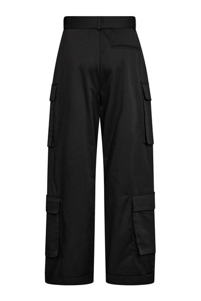 Rabi Cargo Pocket Pant Black - HL10705 Thumbnail