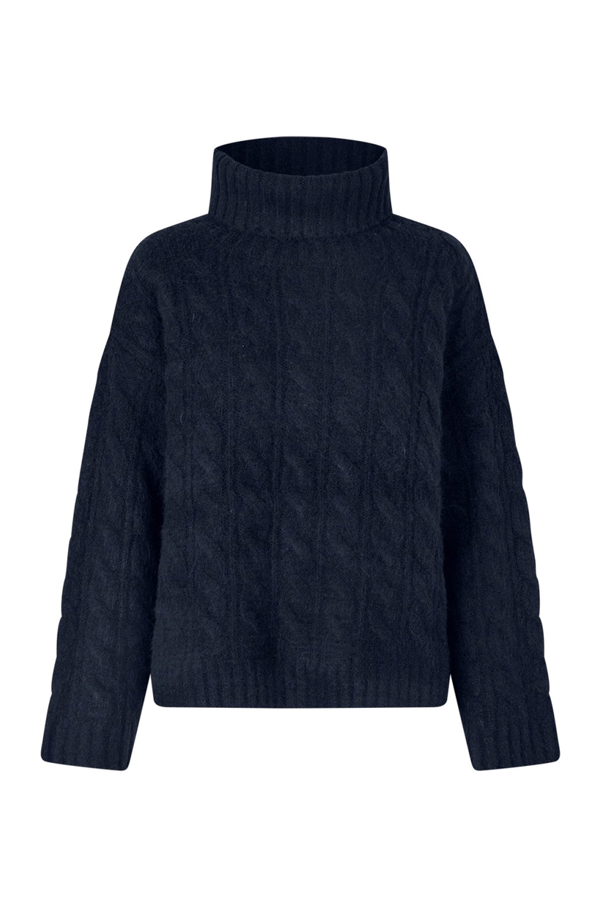ResnoLL Knit Jumper LS 23 Mörkblå - 25471-5014