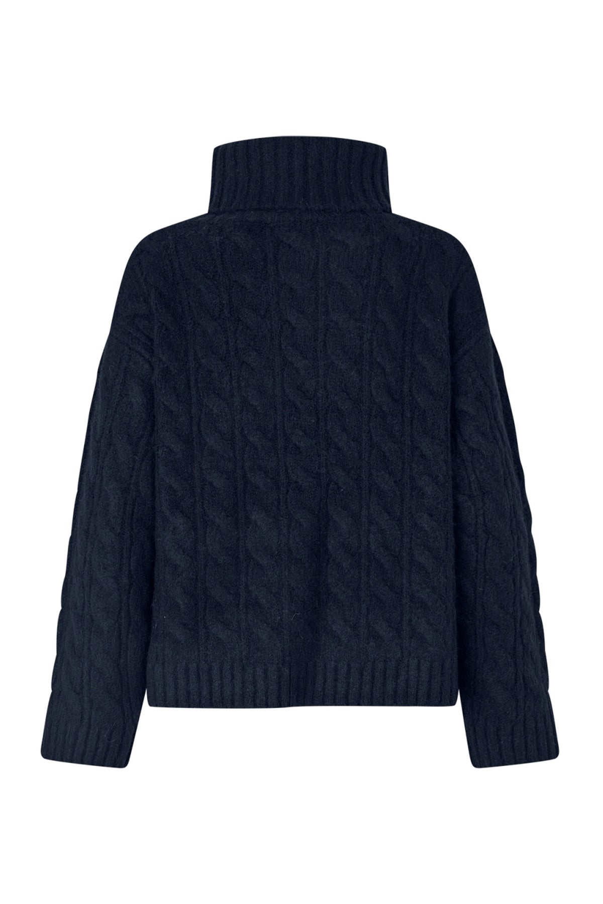 ResnoLL Knit Jumper LS 23 Mörkblå - 25471-5014