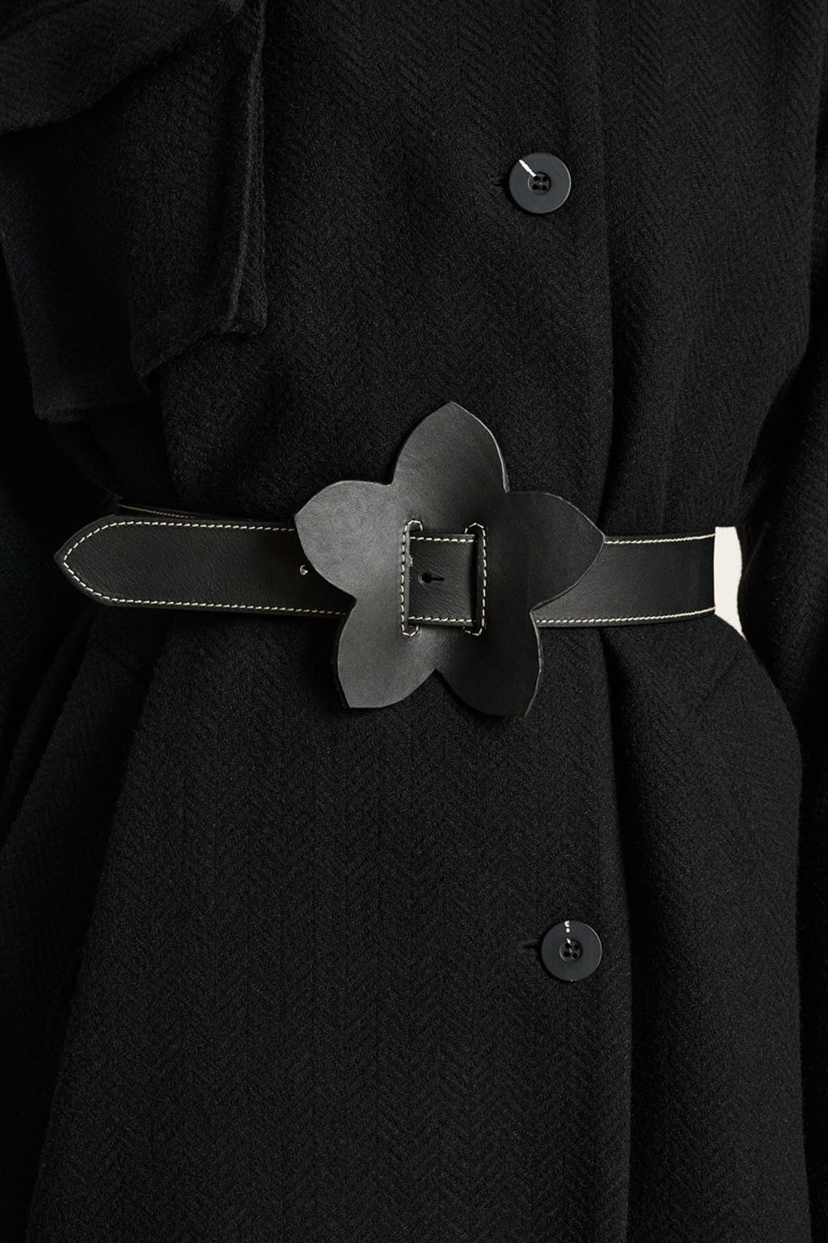 Reza blomsterbälte Black - 266-5126-5906