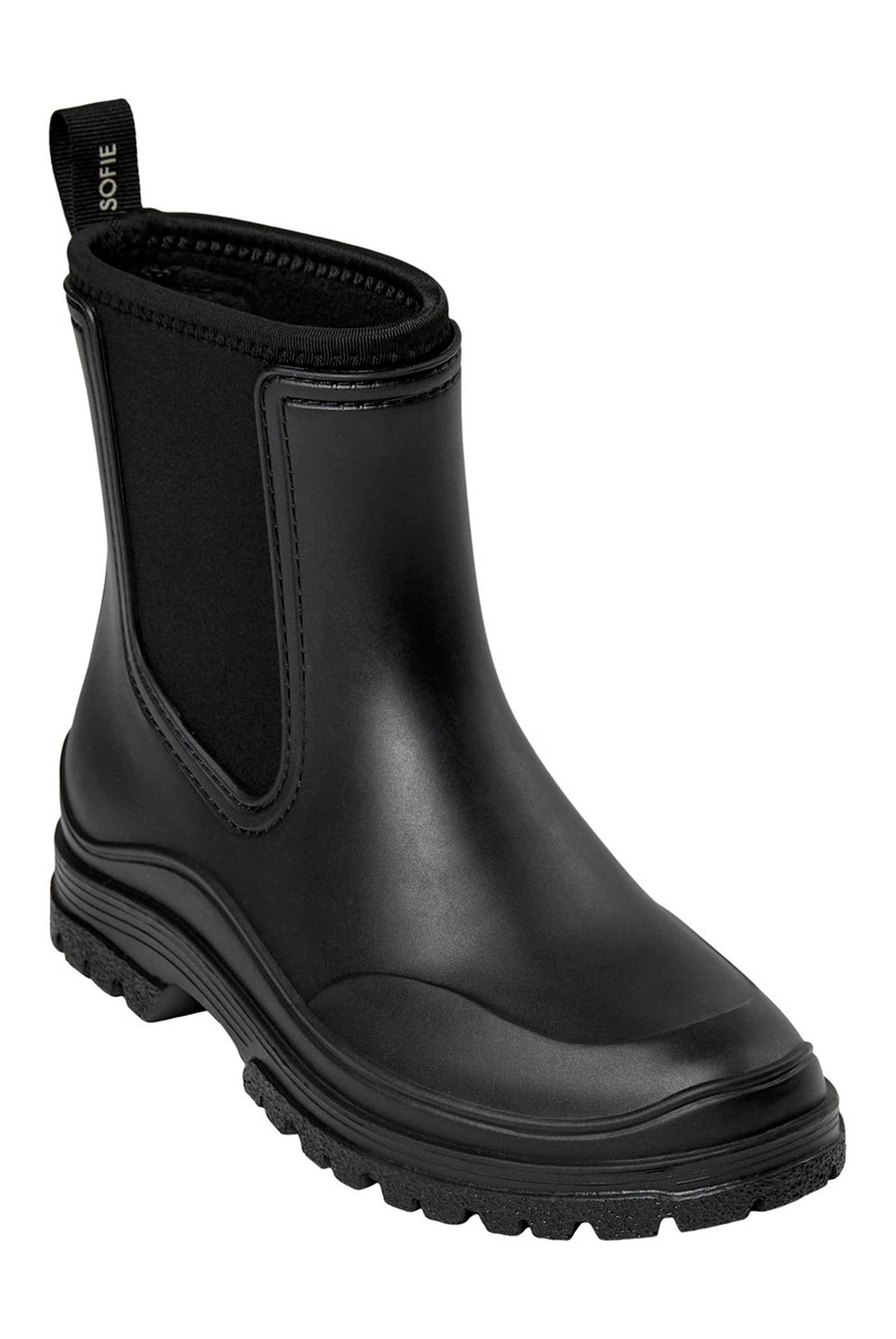 Jodiesw Gummistövel m. Foder Svart - T488