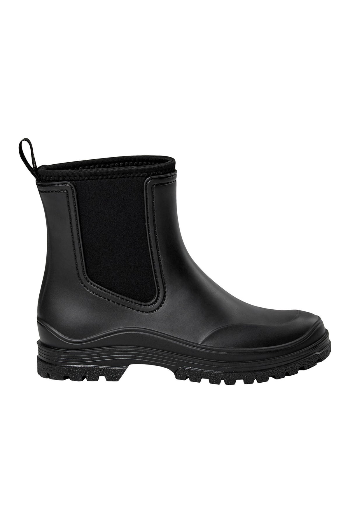 Jodiesw Gummistövel m. Foder Svart - T488