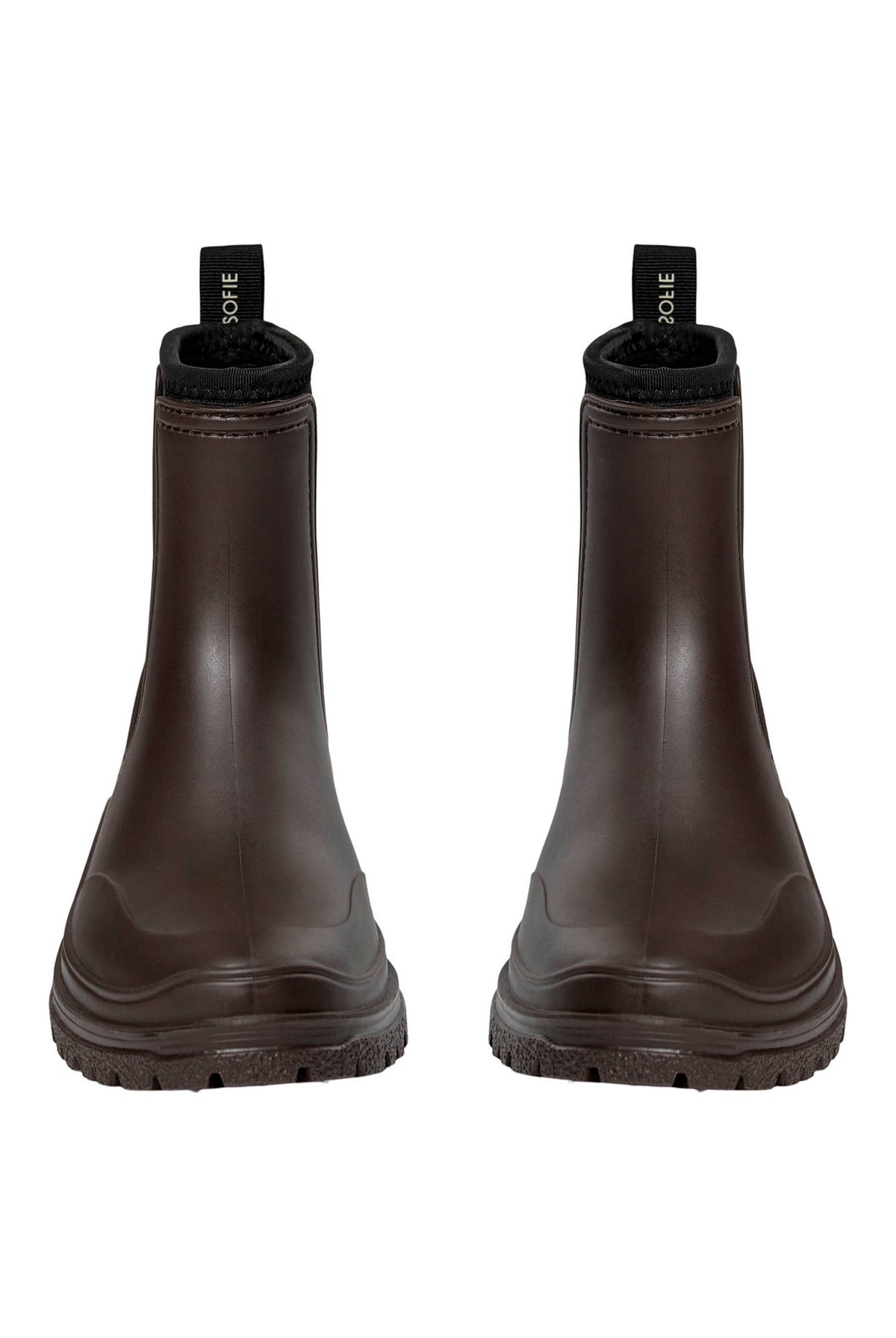 Jodiesw Gummistövel m. Foder Intense Brown - T488