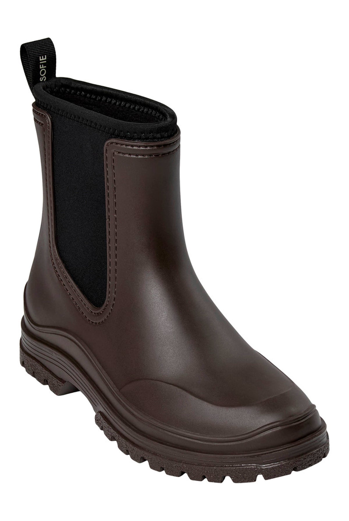 Jodiesw Gummistövel m. Foder Intense Brown - T488