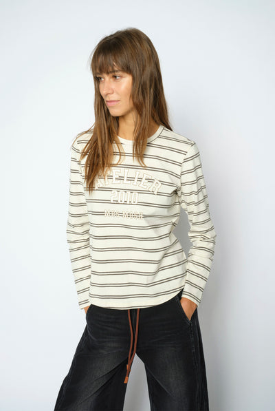 MMCamp O-LS Stripe Tee Delicioso - 180630 Thumbnail