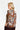 Grazia blouse 3/4 sleeves Brown - 17327