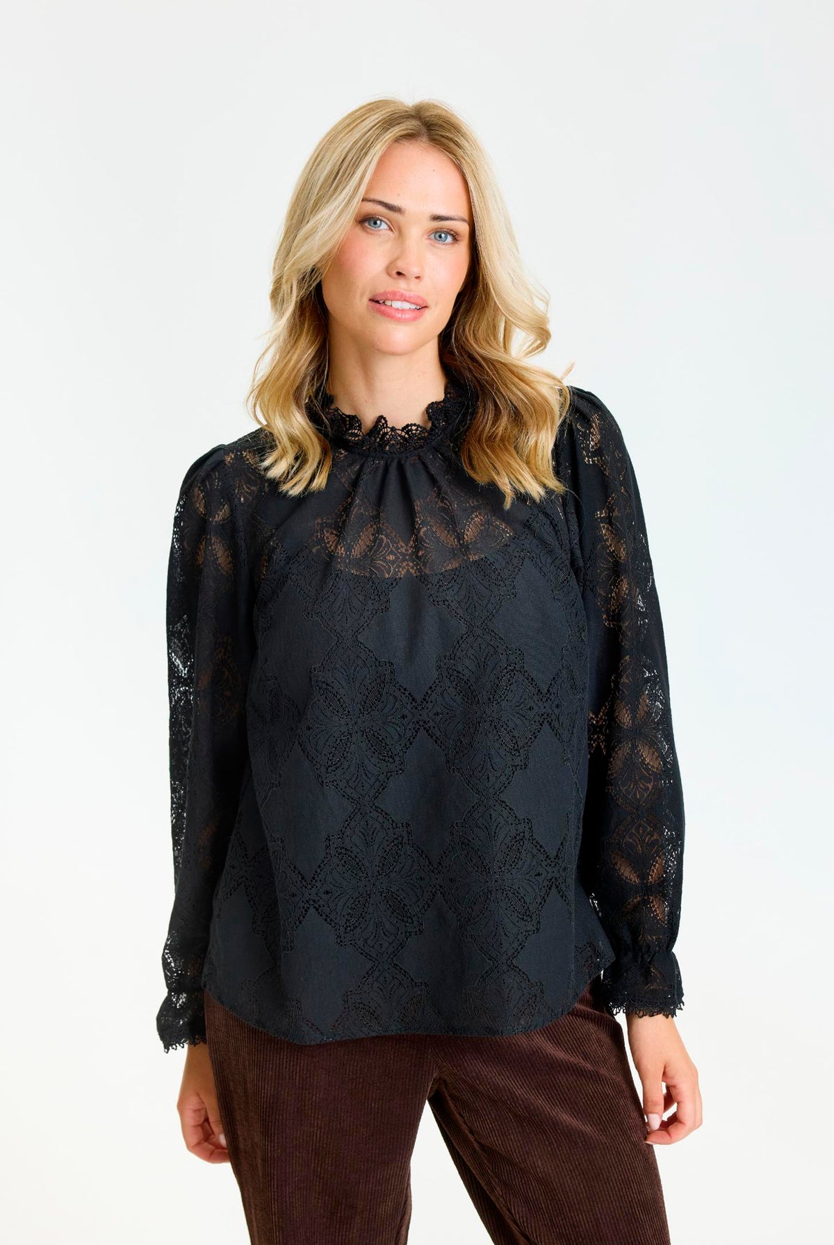 Ariella blus SVART - 17300