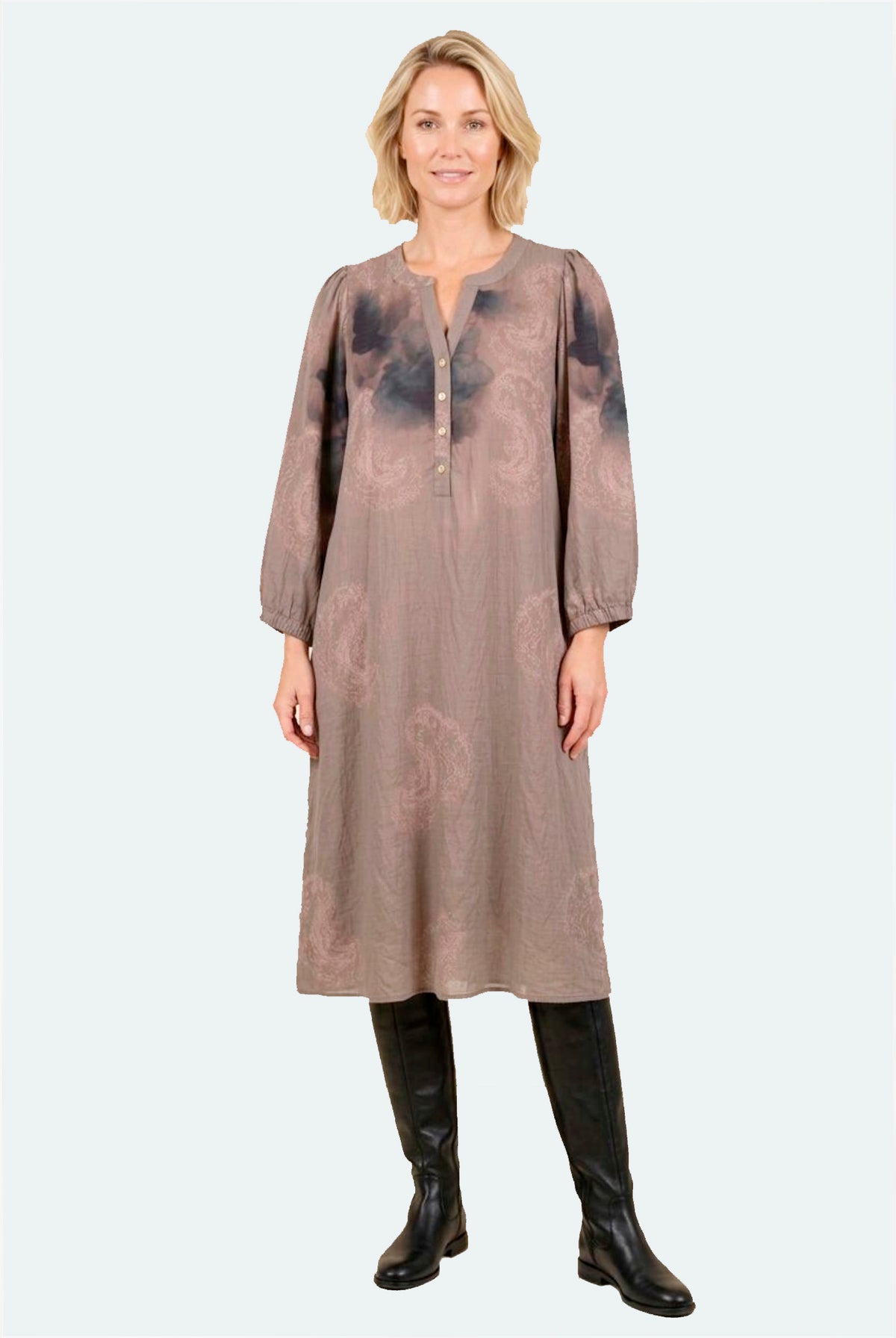 Ariella klänning Mudd - 17305