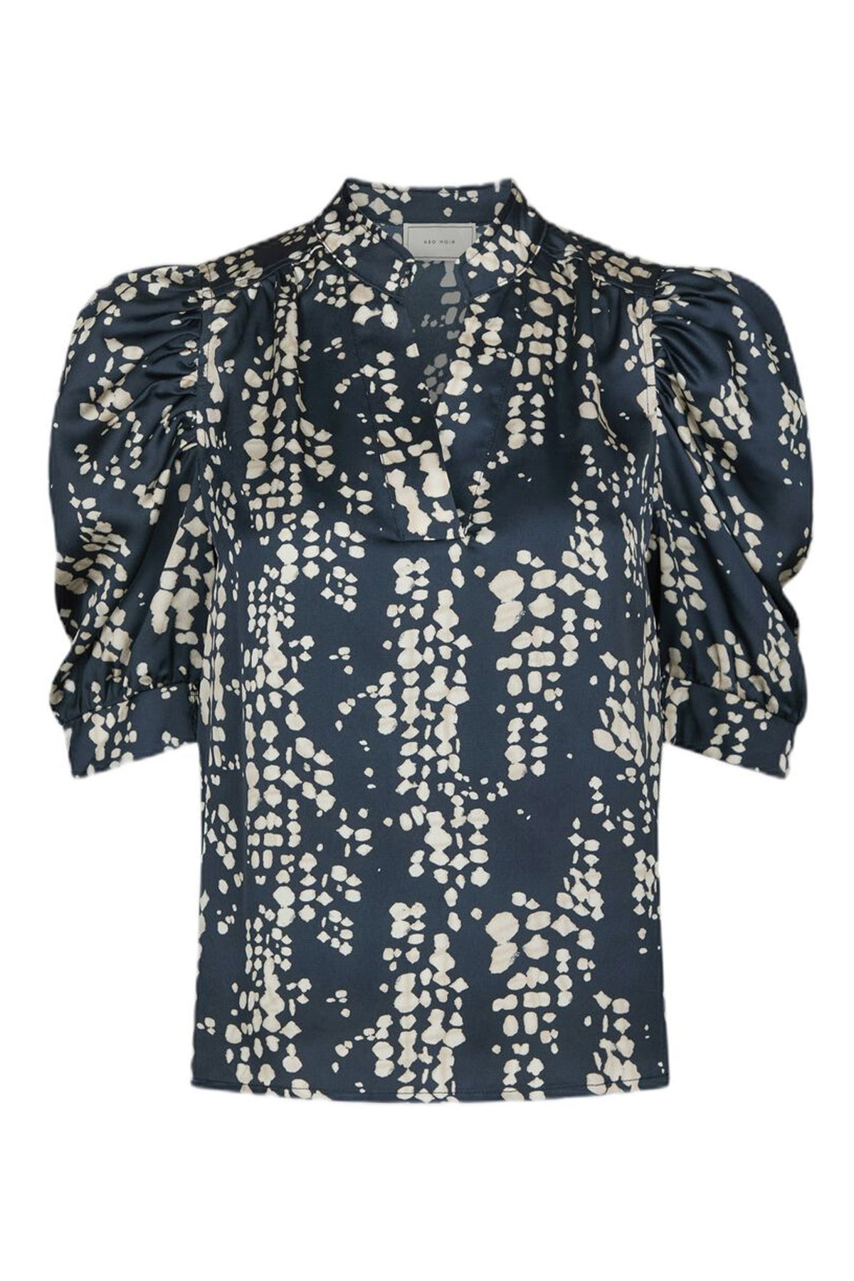 Roella Scatter Print Blouse Navy - 167682