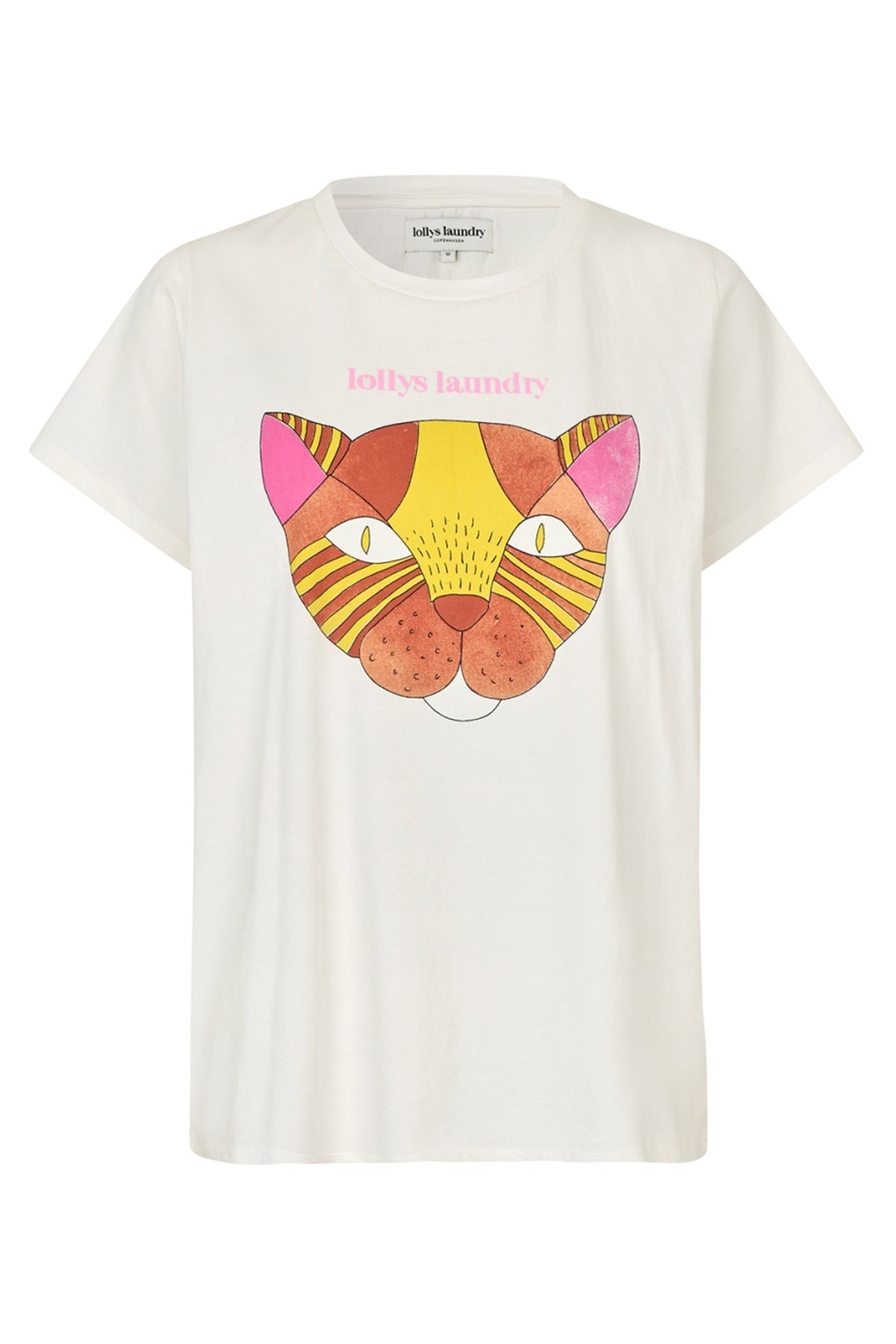 RomaLL Cat Tee SS 01 Vit - 26194-1072