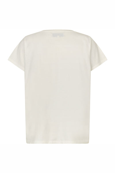 Romall Peacock Tee Ss Vit - 26103-1002 Thumbnail