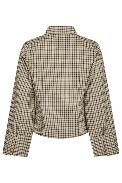 Rosa rutig skjorta beige - 167289 Thumbnail