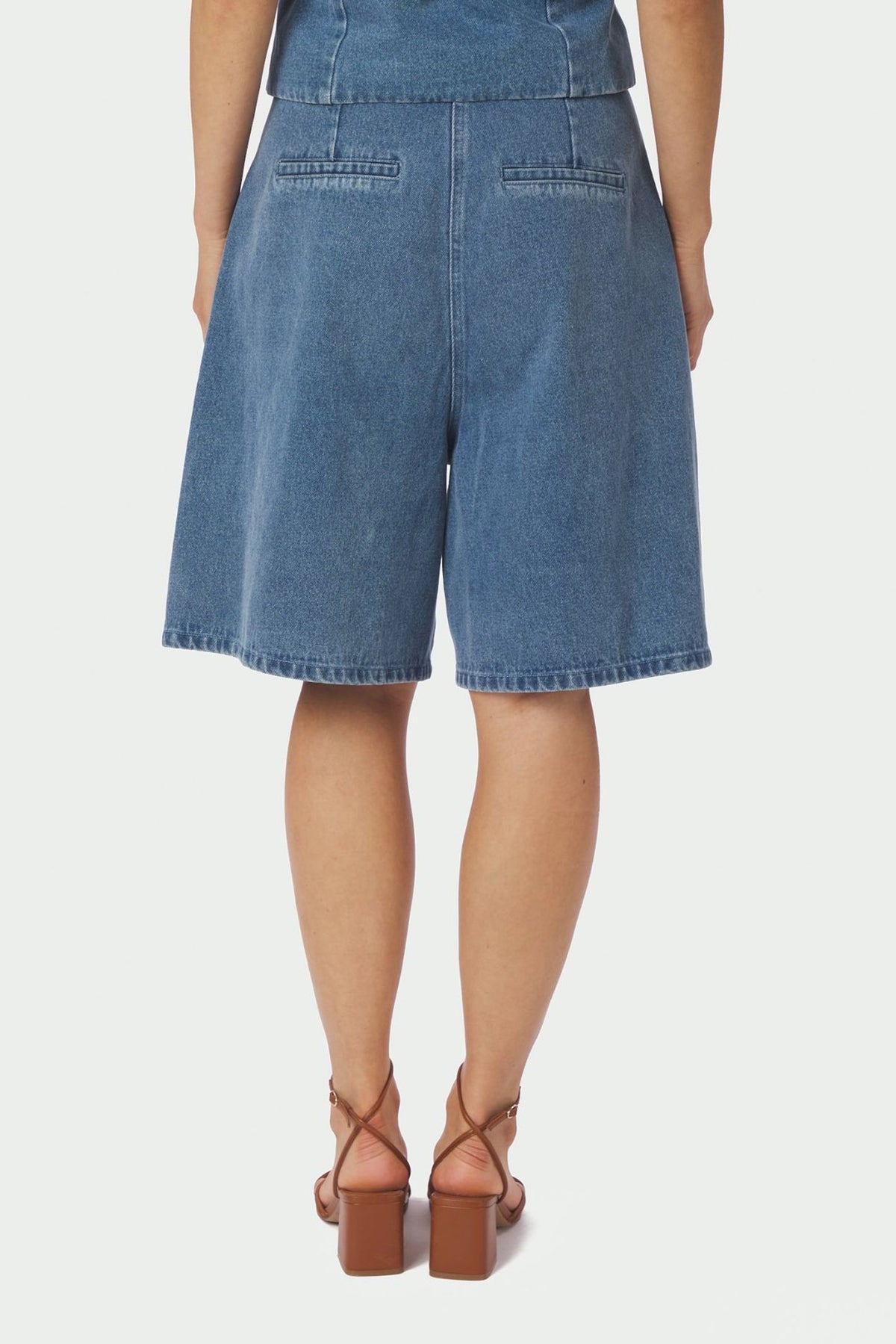Rosel Denim Shorts Blue - 168984