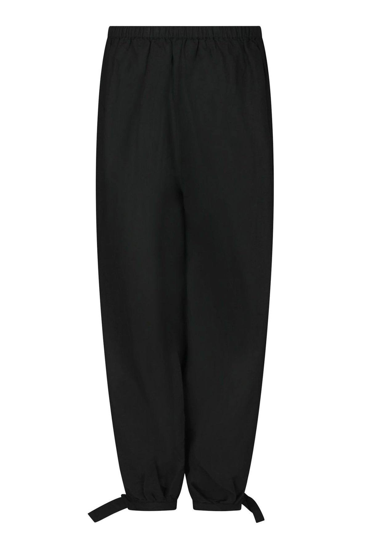 Roxane Balloon Linen Pants Black - 169313