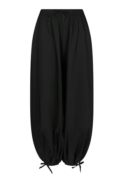 Roxane Balloon Poplin Pants Black - 167403 Thumbnail