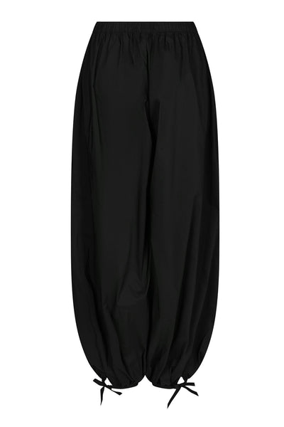 Roxane Balloon Poplin Pants Black - 167403 Thumbnail
