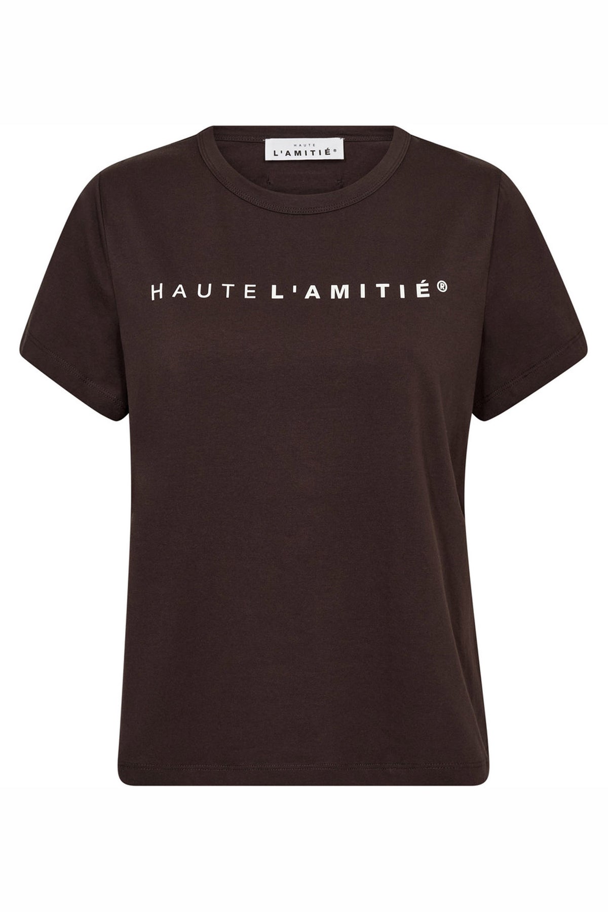 Rub Logo Tee Mocca - HL10096