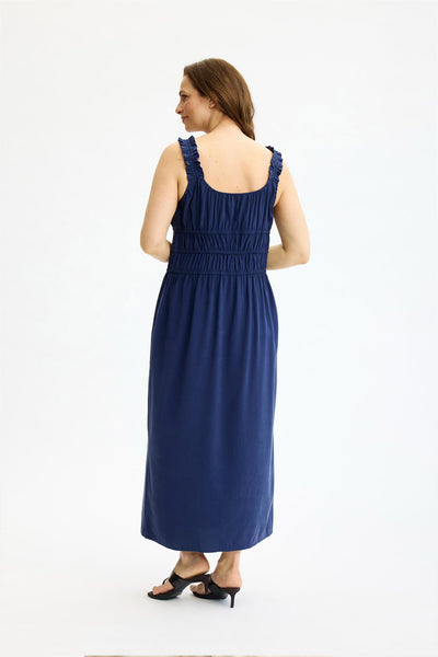 Rubi dress Navy - 17075 Thumbnail