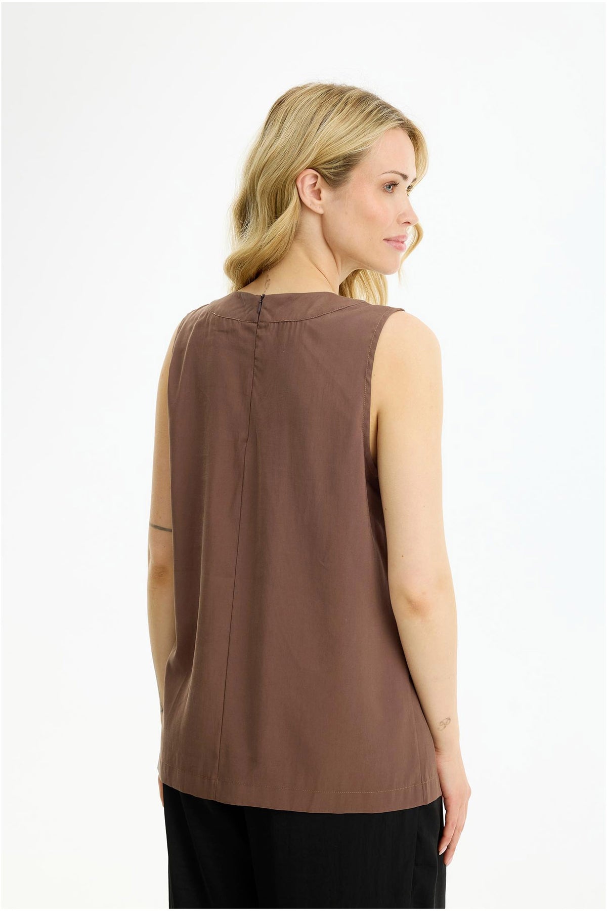 Rubi top Brown - 17073