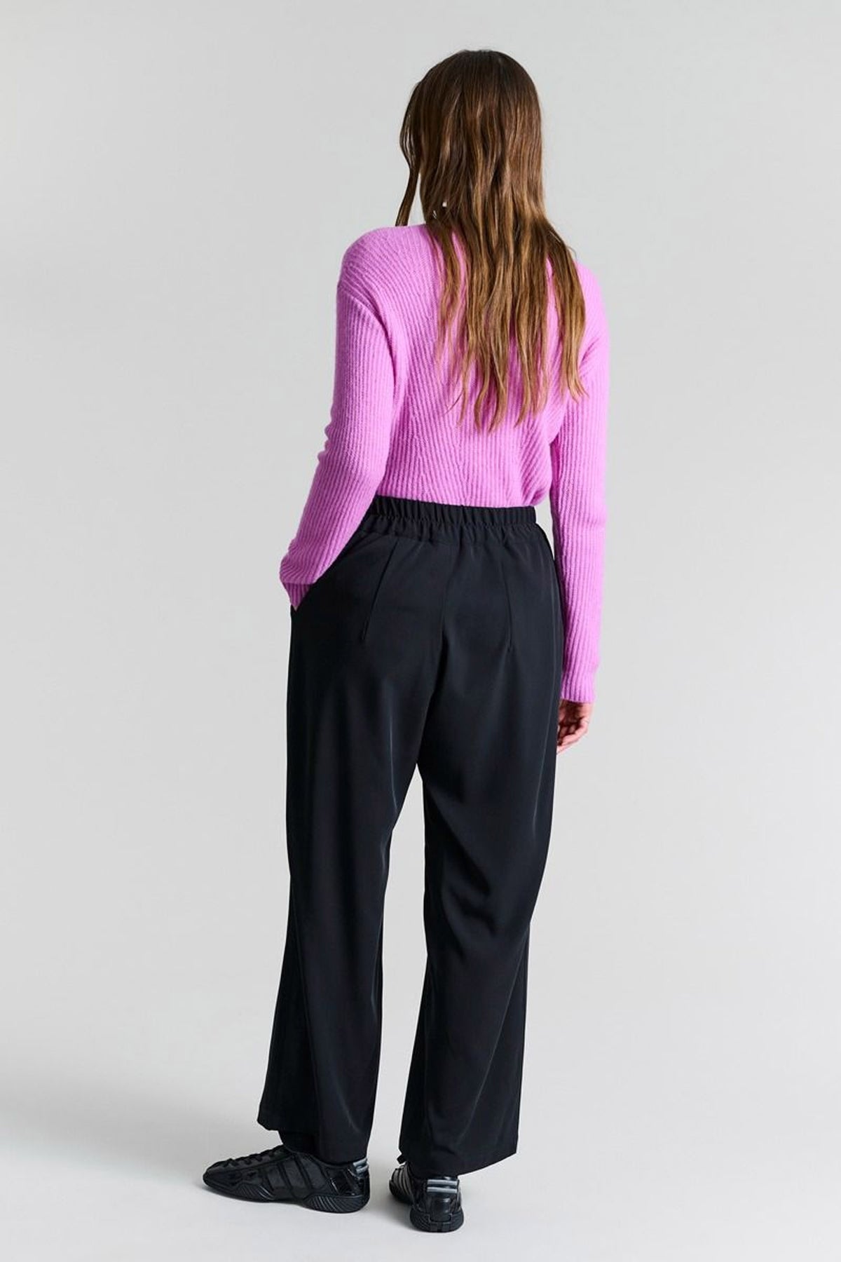 Ryoko raka byxor Black - 257-2441-5388