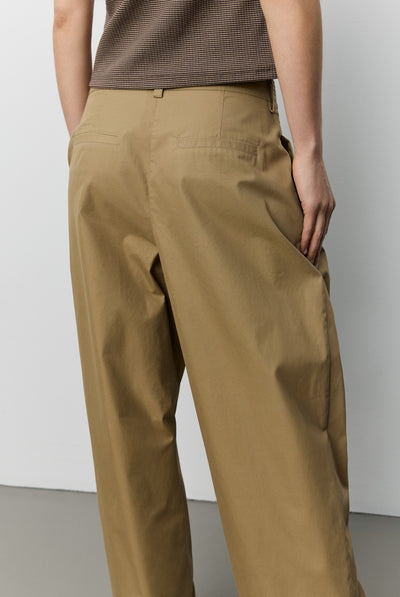 TAMARASW BARREL TROUSERS 7055 Light brown - S263290 Thumbnail