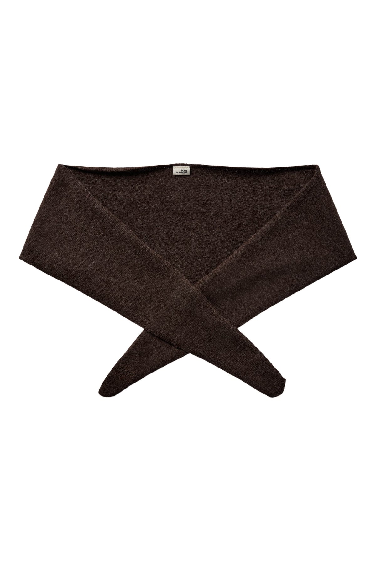 NOELLESW ULLHALSDUK 7129 Brown Fudge - S263910