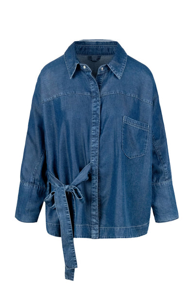 SANNA Blus 9502 Medium Wash Blue Denim - 2610190673 Thumbnail
