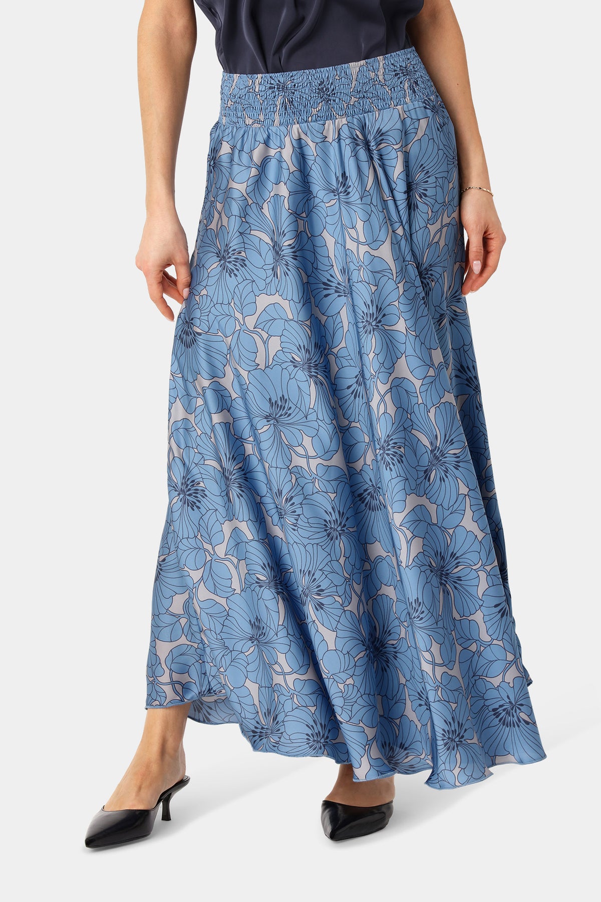SAVANNAH KJOL Blue Flower - SAVANNAH