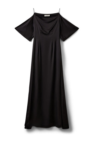 SIMJASW MAXI SLIP DRESS 1000 Svart - S262305 Thumbnail
