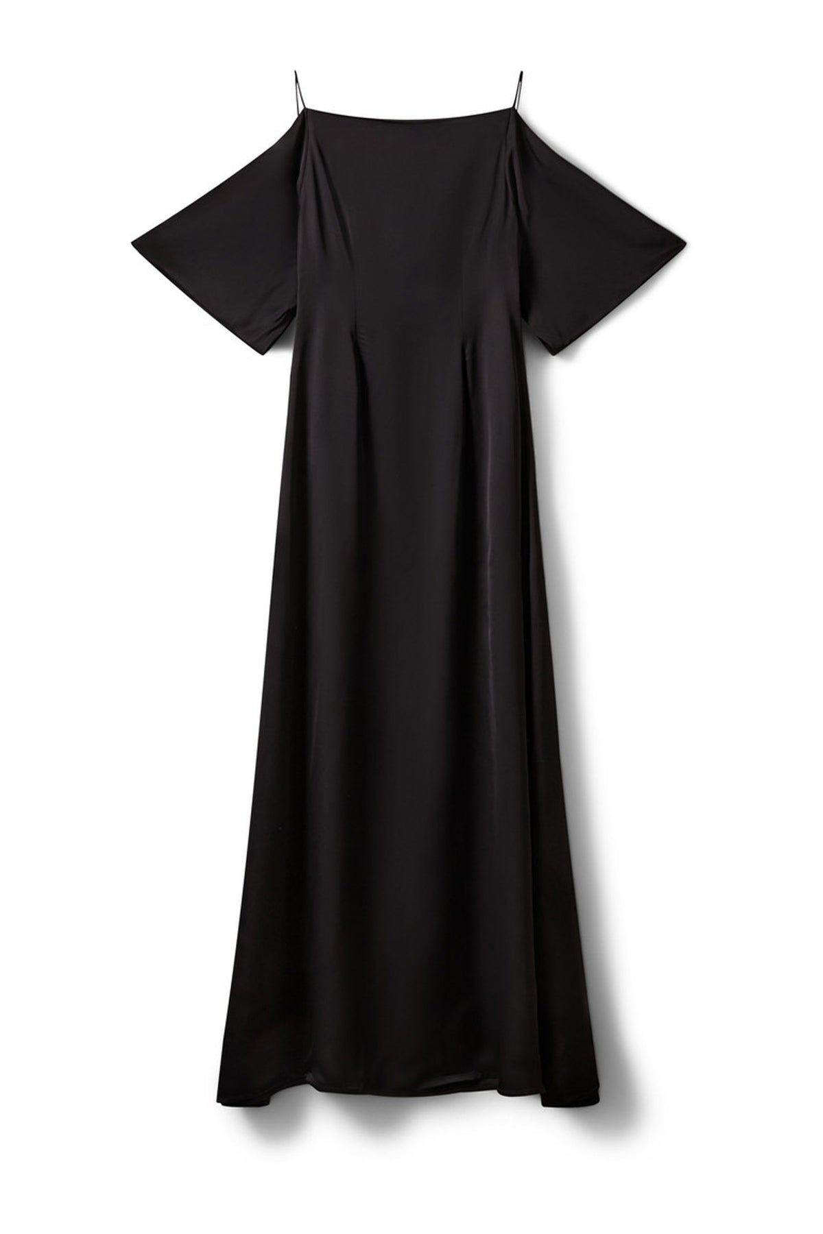 SIMJASW MAXI SLIP DRESS 1000 Svart - S262305