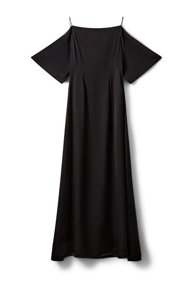 SIMJASW MAXI SLIP DRESS 1000 Svart - S262305 Thumbnail
