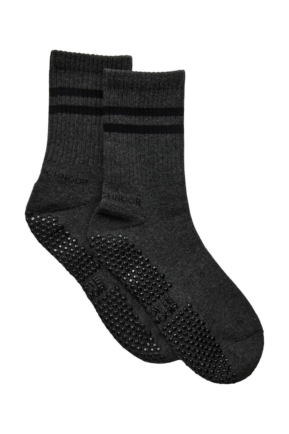 SOFFISPO STRUMPOR 8011 Mörkgråmelerad - SPO9005