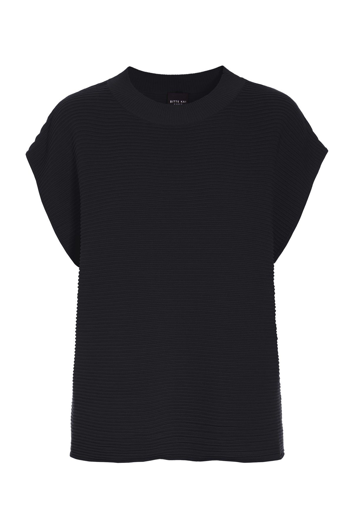 Saku blus med stråveck Black - 261-1073-5743